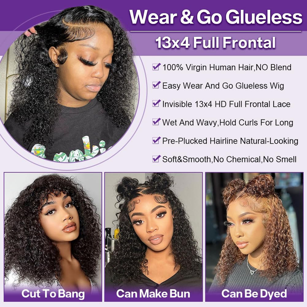 HIRIREMY wet-and-wavy texture adds realistic movement for daily wear.