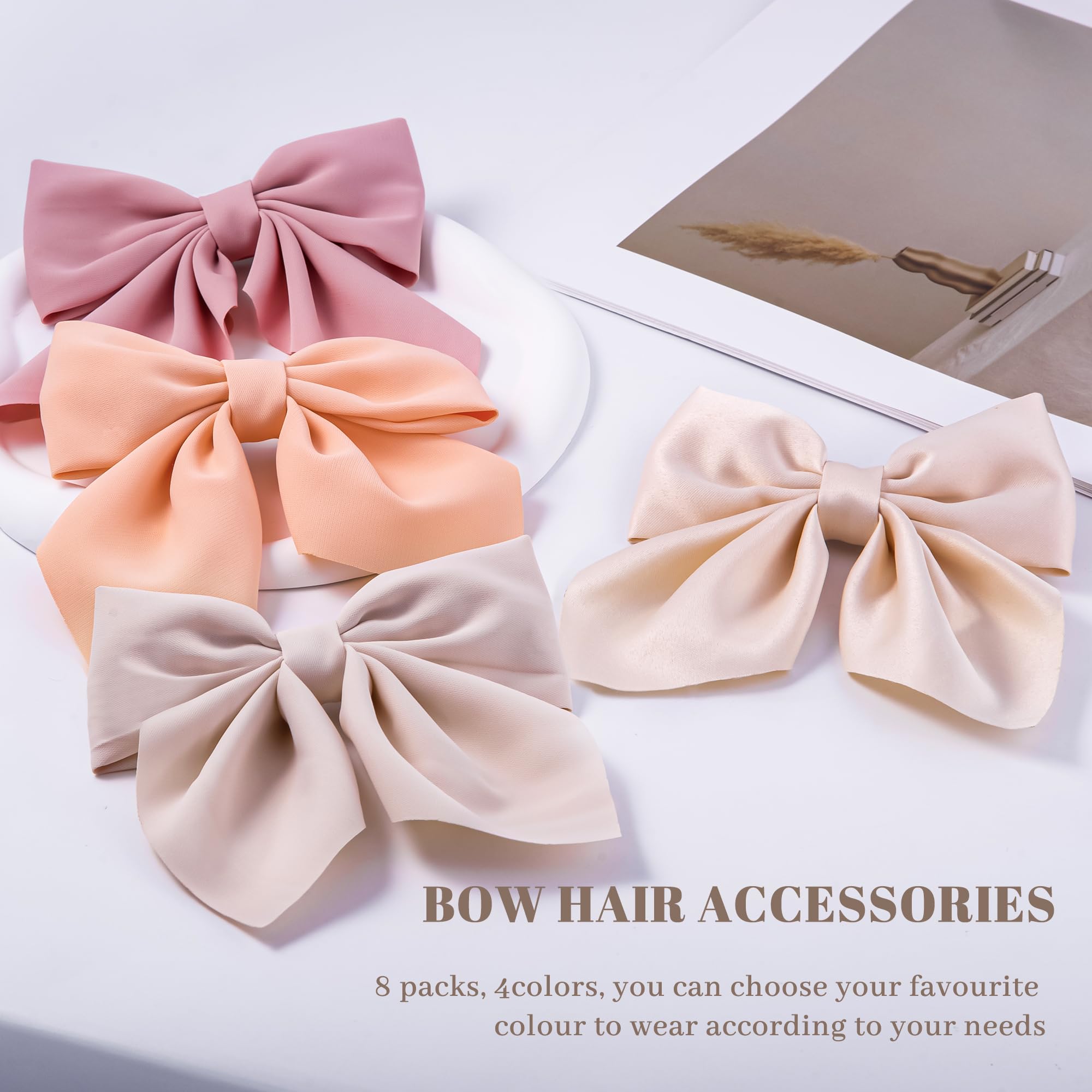 Hisial bow set makes a sweet gift for daughters, Moms, or friends.