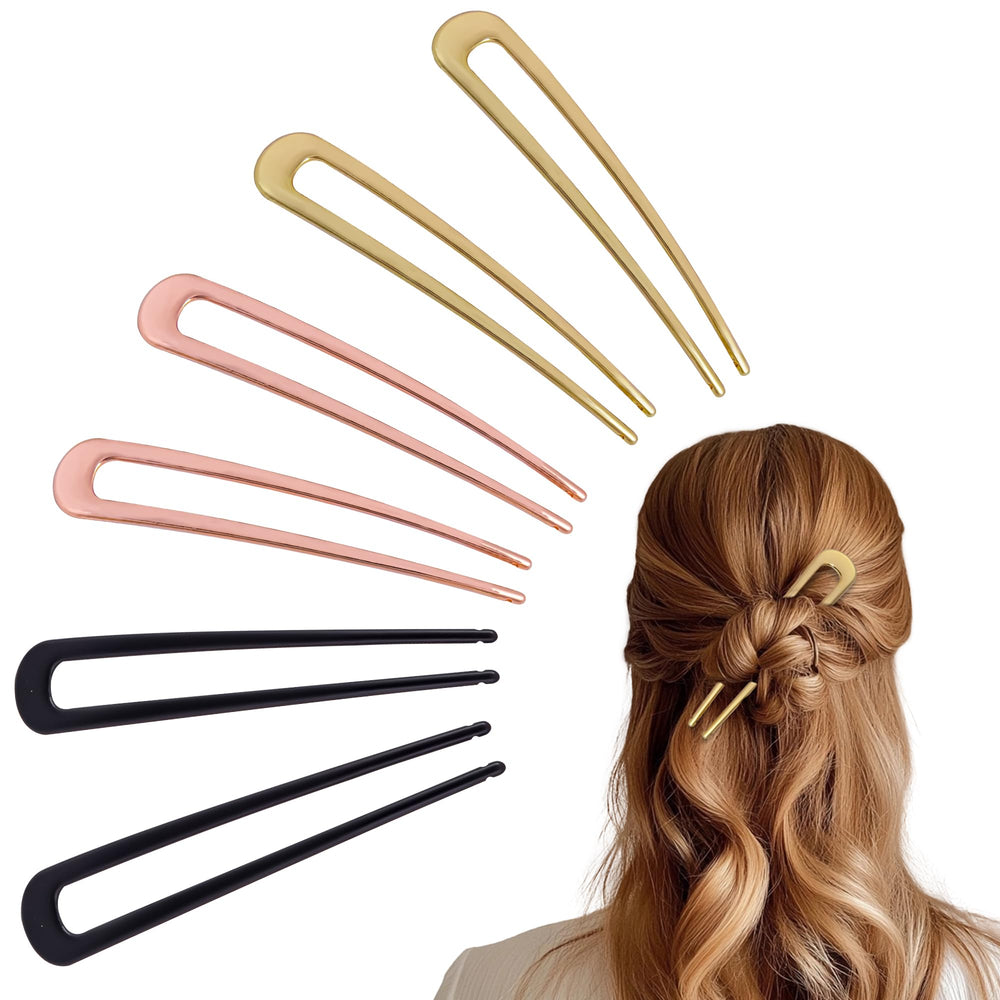 hisial hair pins black closeup showing secure hold for elegant updos.