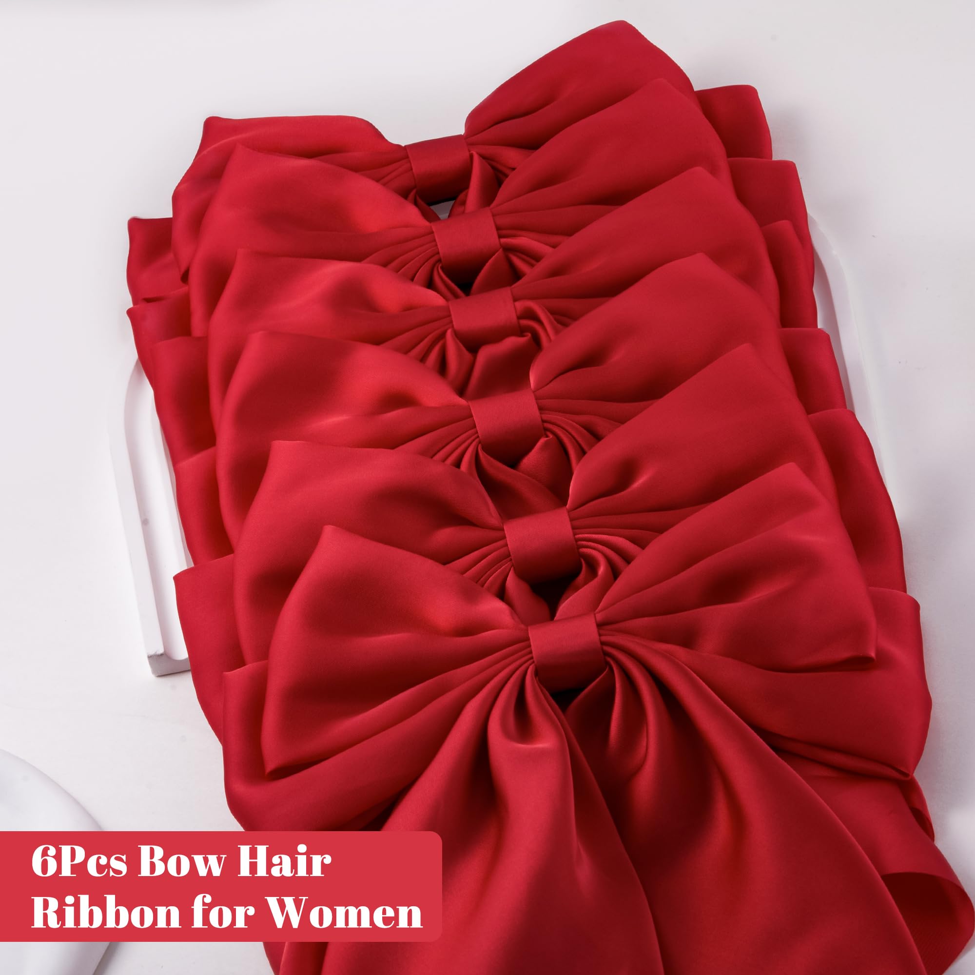 Hisial large bow hair clip gift-ready, ideal present for daughters and friends.