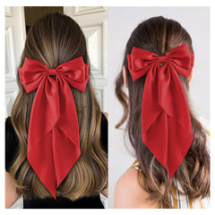 Hisial large bow hair clip metal clip, reliable secure grip for daily wear.