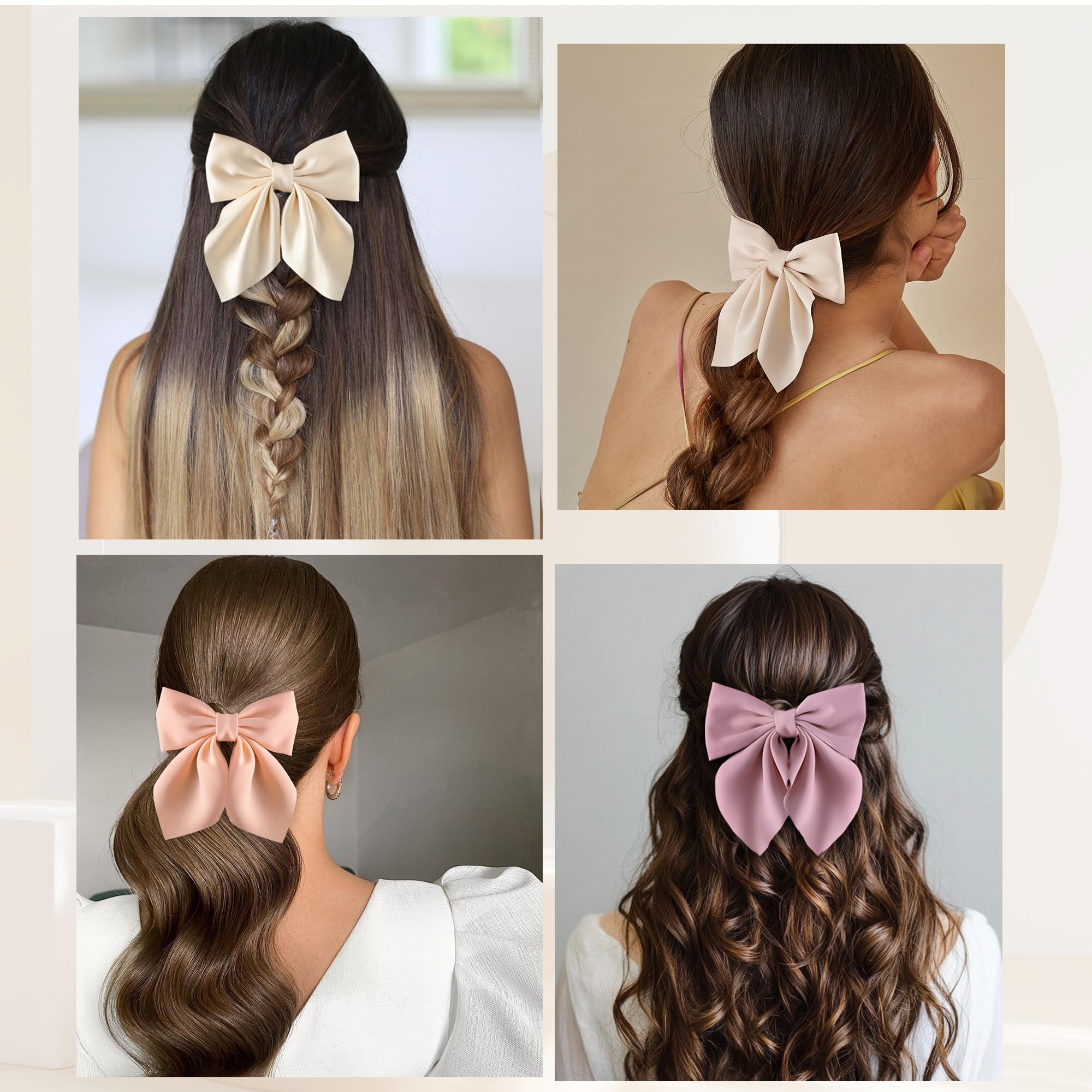 Hisial bows complement wedding or party hairstyles with elegant, lightweight accents.