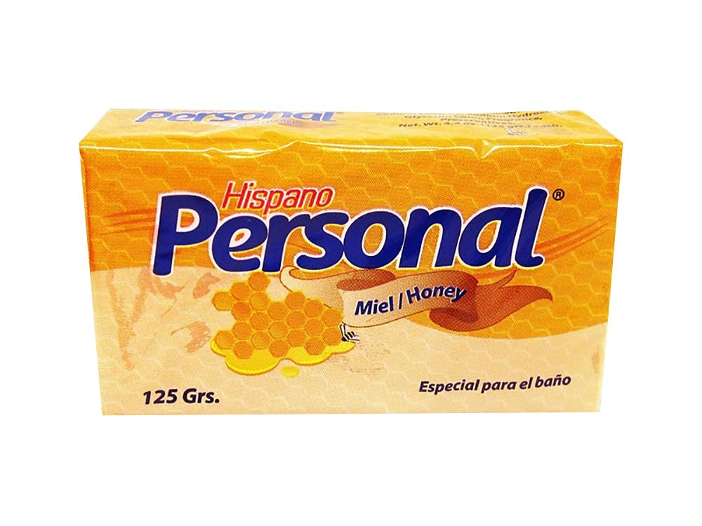 Hispano Honey Miel bar soap closeup — natural honey scent enhances daily washing ritual