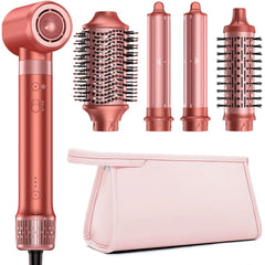 Hittiona 5in1 hot air styler in action for fast at-home drying