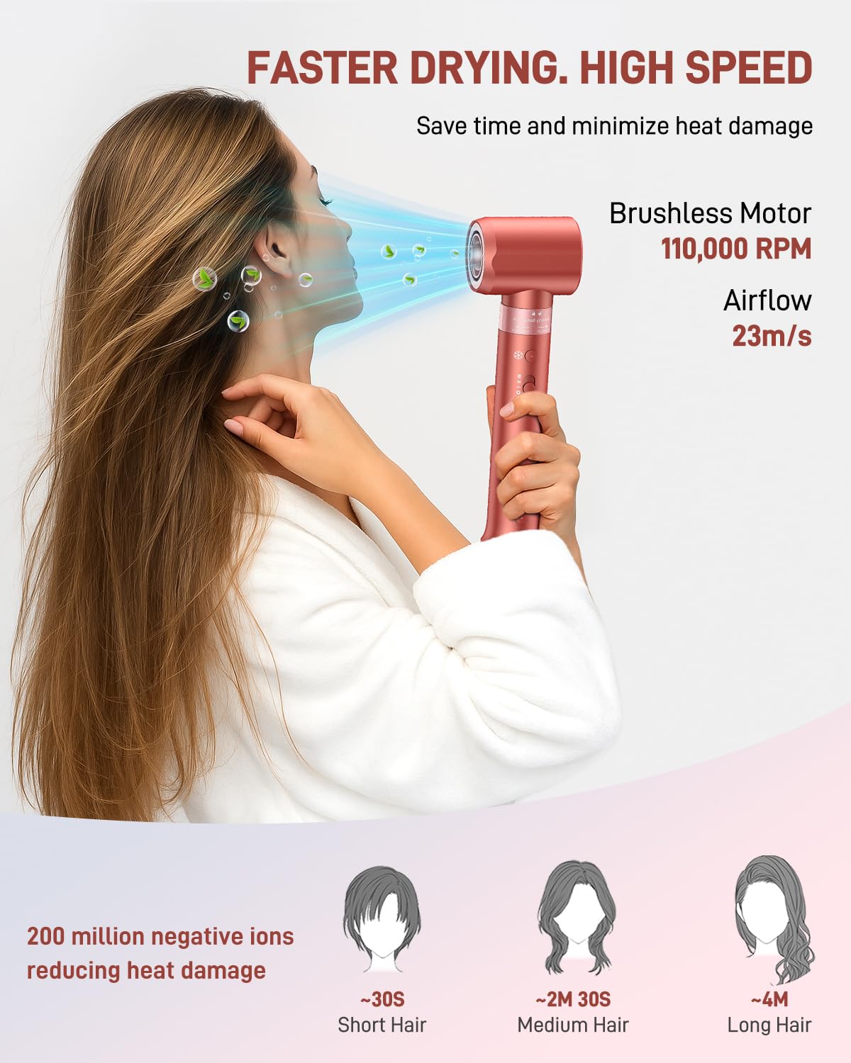 HITTIONA round smoothing brush for a polished straight style