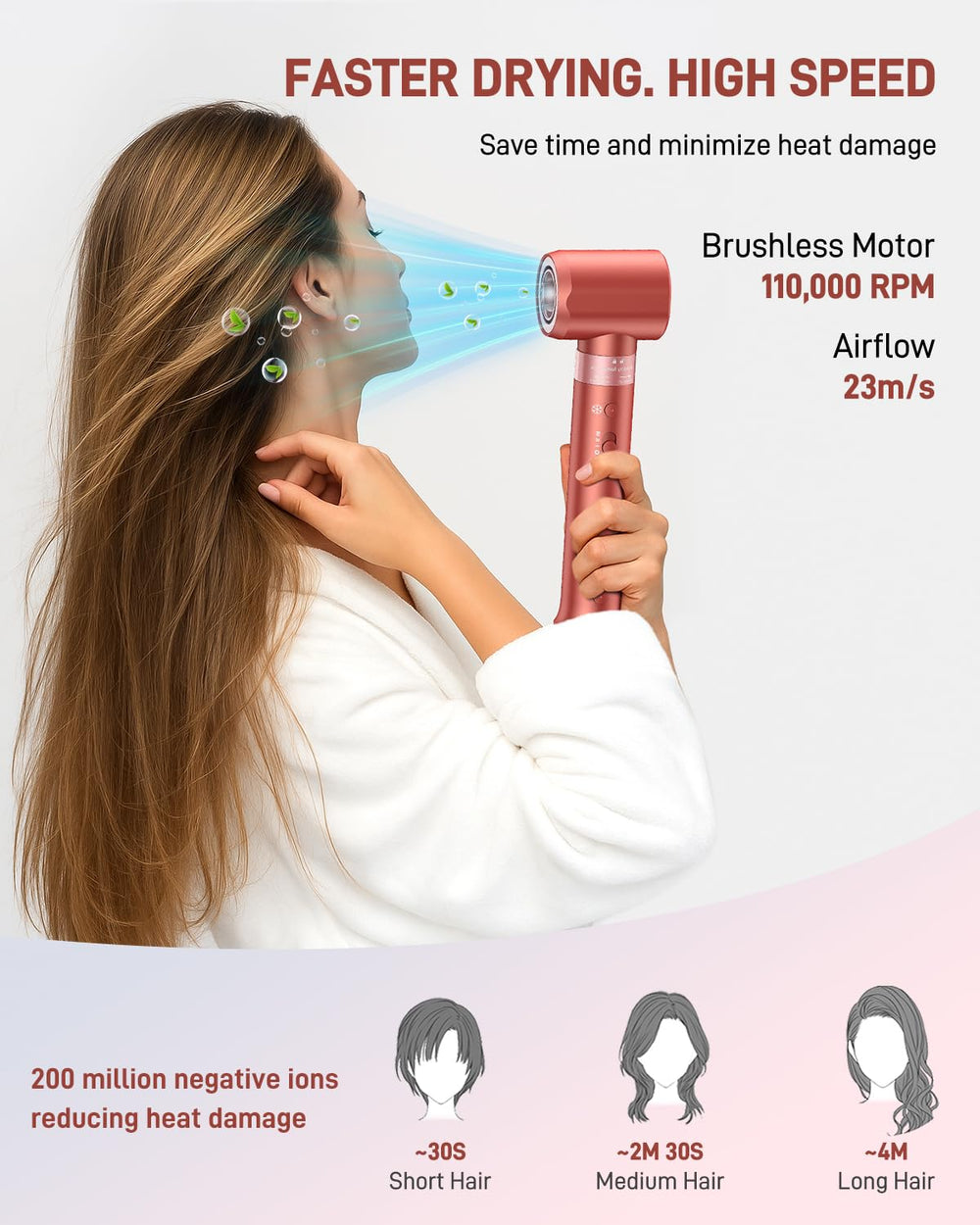 HITTIONA round smoothing brush for a polished straight style