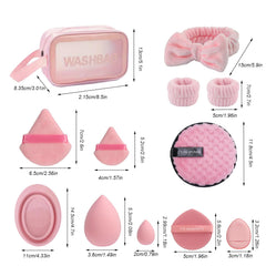 Hiuzar soft-bristles brushes provide precise, gentle foundation, concealer, and eye makeup