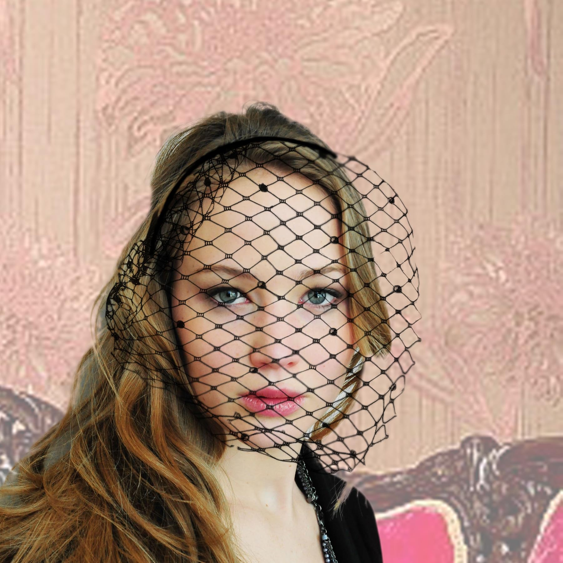 HIWIND wearing at tea party showcases versatile headpiece styling