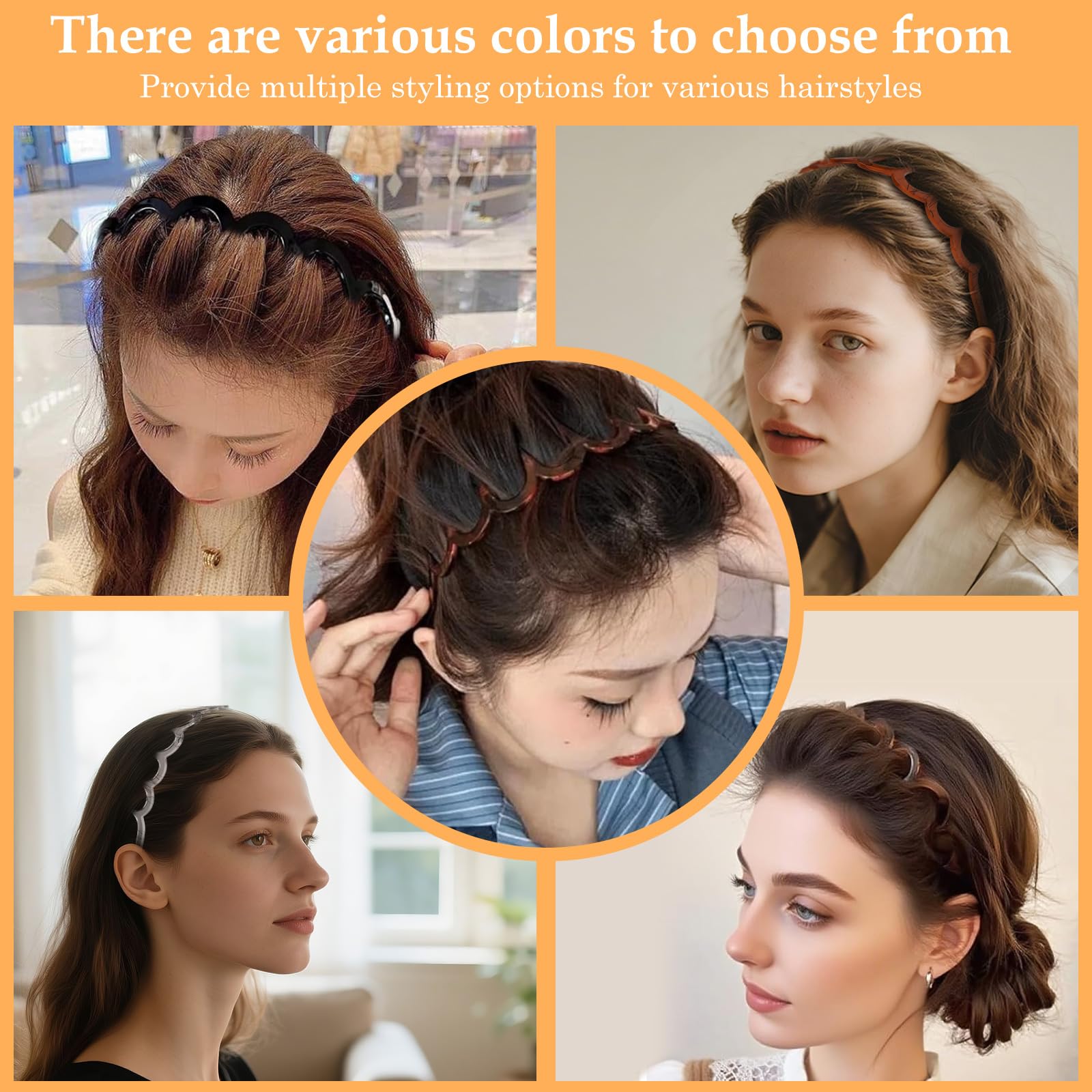 HJKLIUT high-cranium design headband side view demonstrates instant fullness
