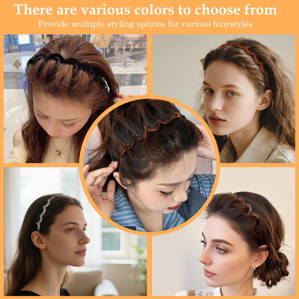 HJKLIUT high-cranium design headband side view demonstrates instant fullness