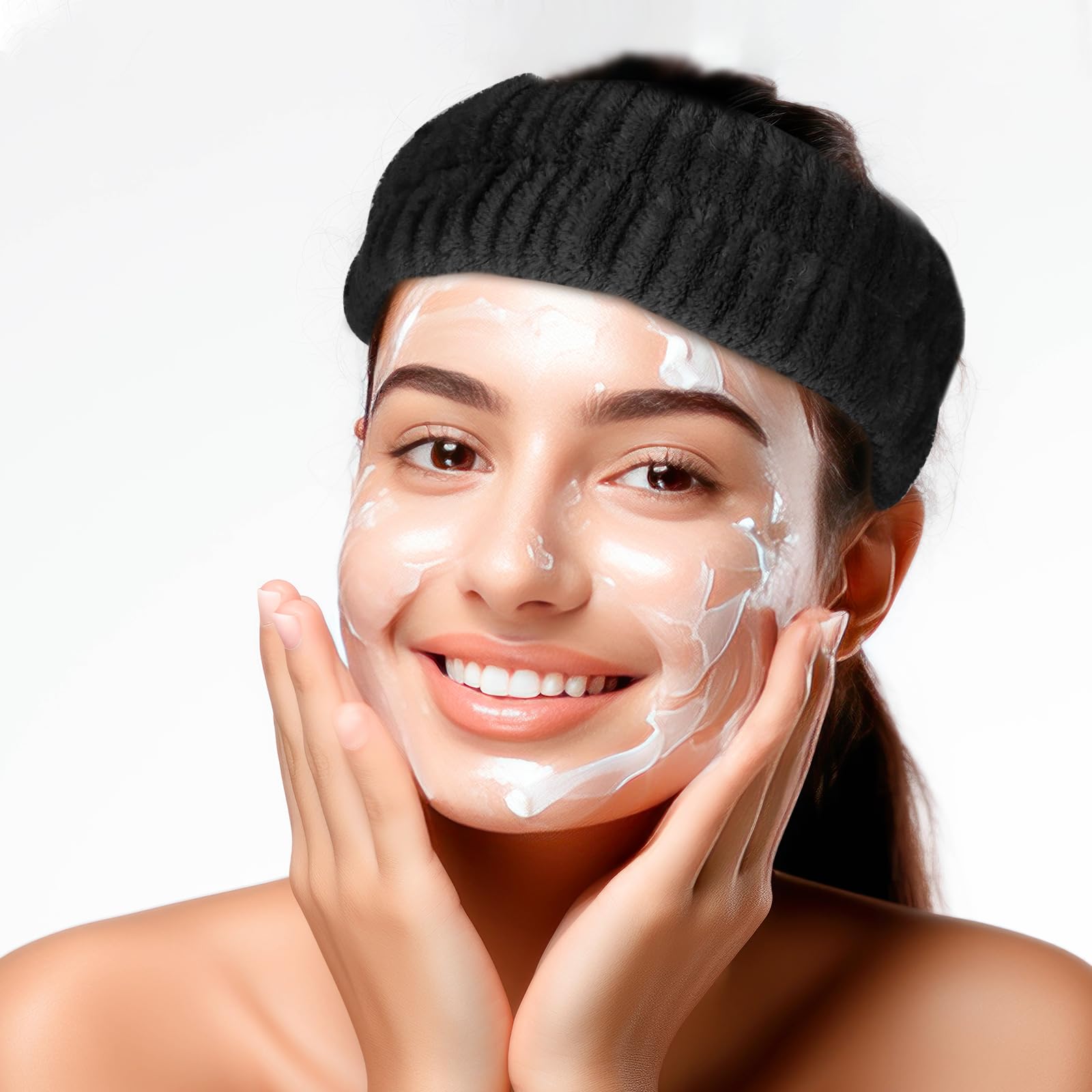 HJZHII diadema spa para viajes, ligera y lavable en lavadora