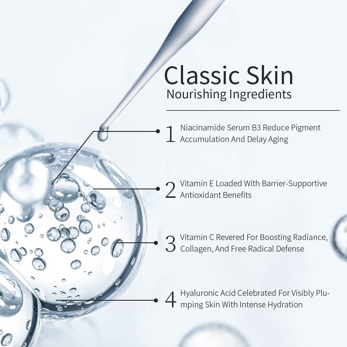 HKH Niacinamide Serum Capsules dermatologist-tested for sensitive skin comfort.