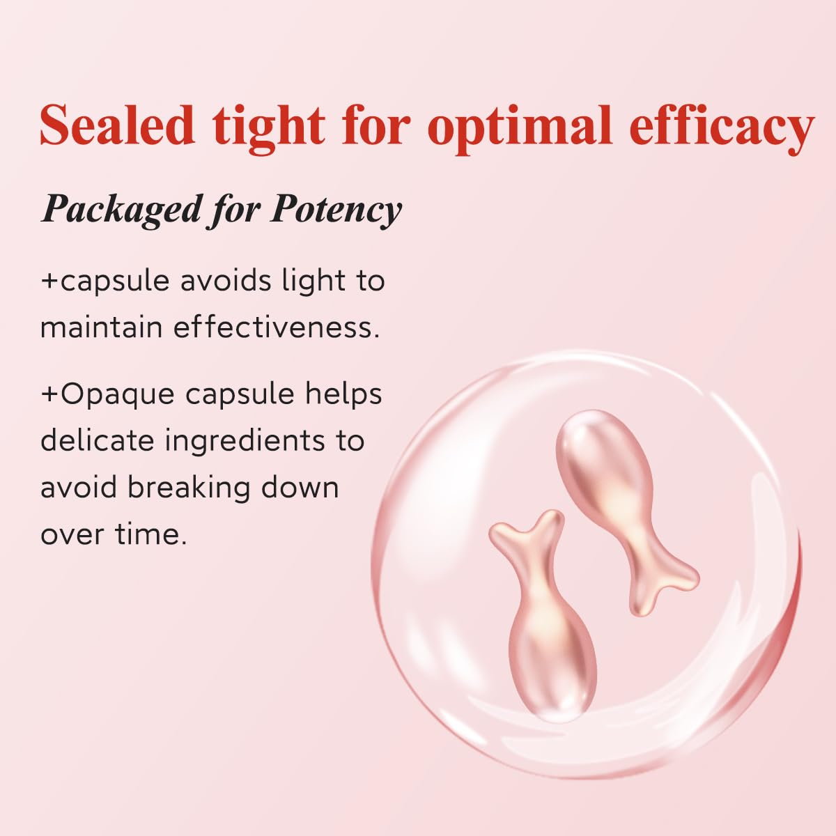 HKH Retinol Serum Capsules ingredients highlight collagen vitamin C and vitamin E