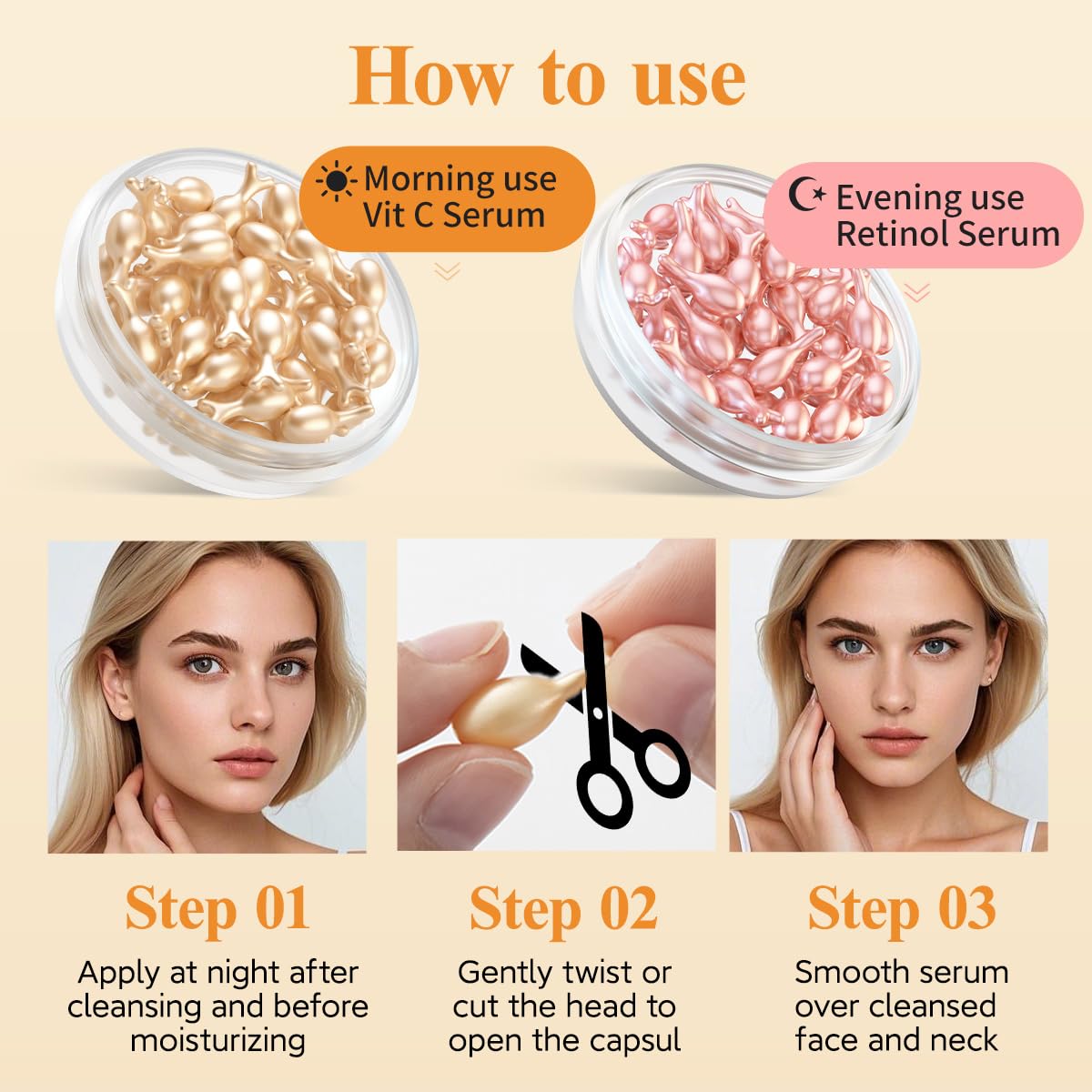 HKH travel case with compact capsule pack for on-the-go skincare