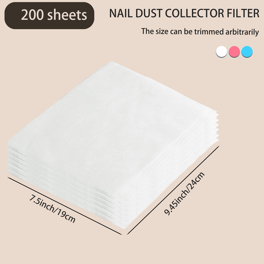 HLQHXWHZT 200-sheets package shows reliable supply for busy nail salons