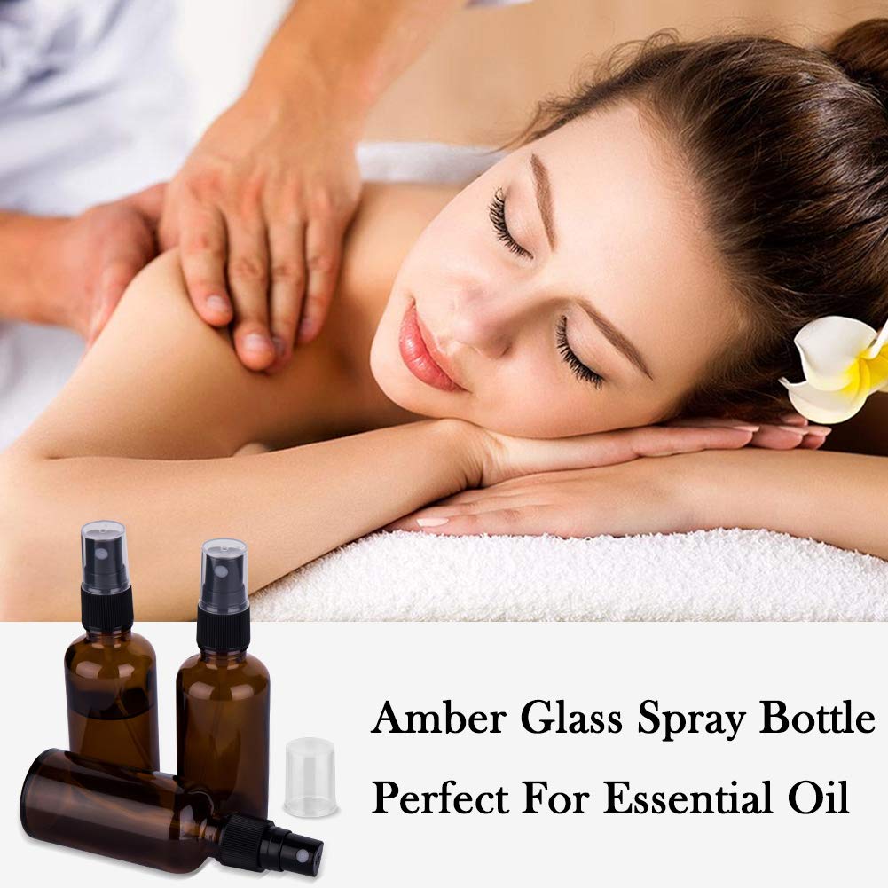 hmaimas BPA-free amber bottle material keeps contents safe.