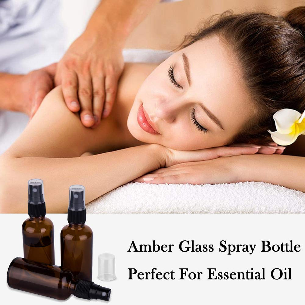 hmaimas BPA-free amber bottle material keeps contents safe.