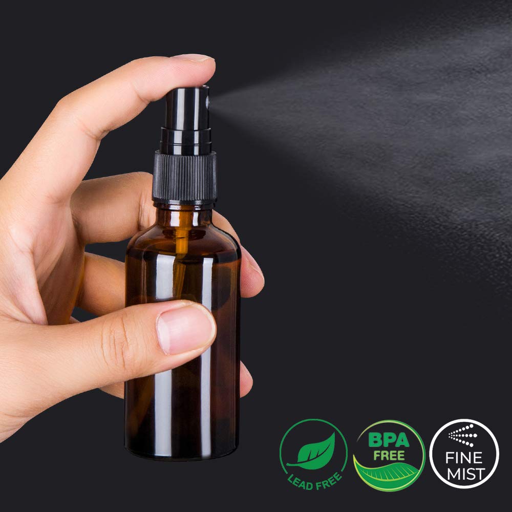 hmaimas fine mist sprayer for controlled essential oil application.