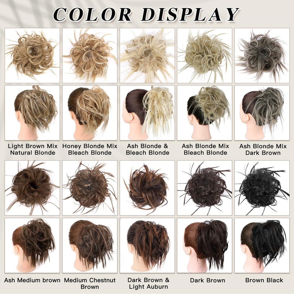 HMD Tousled Updo fiber close-up reveals realistic texture and movement.