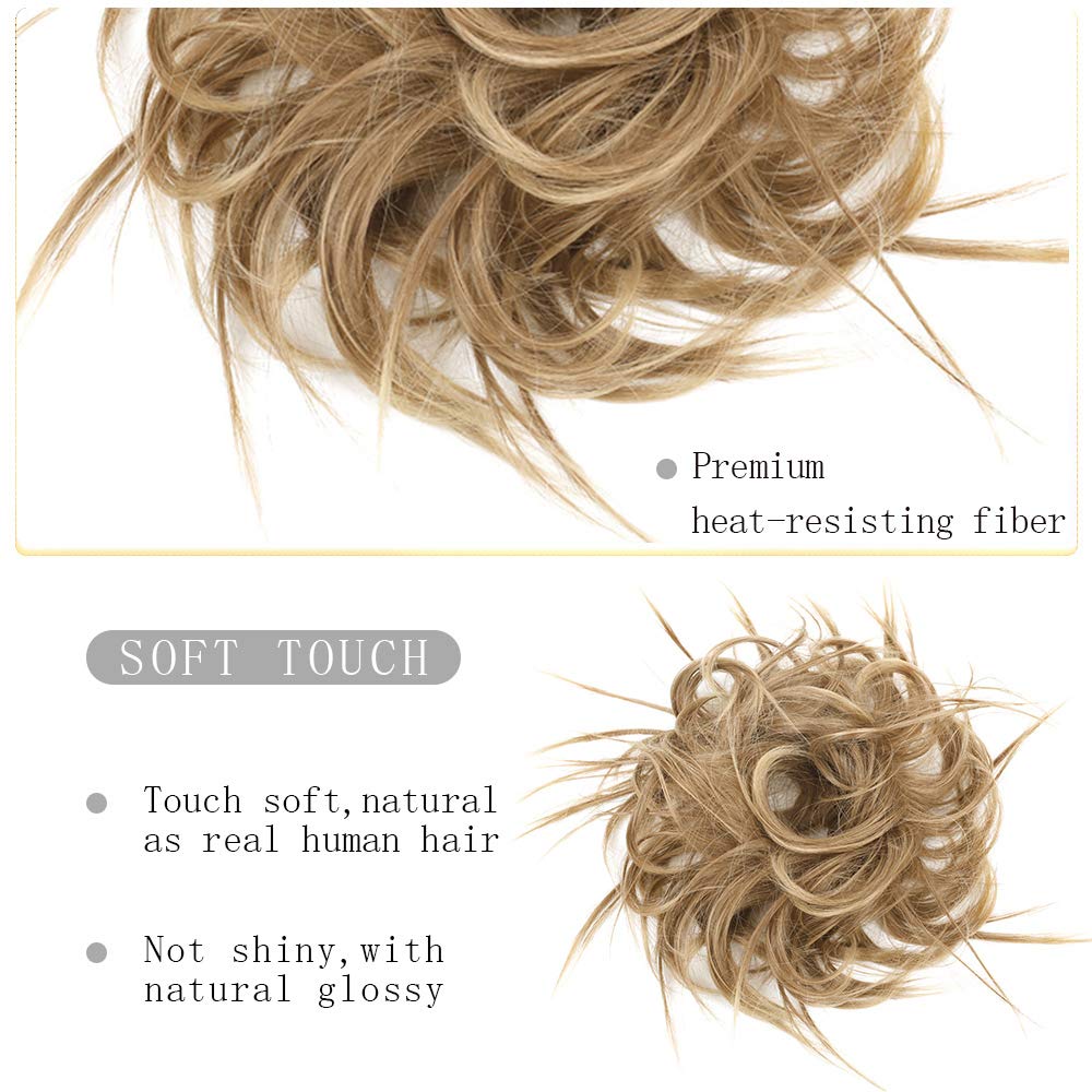 HMD Tousled Updo adds volume for fuller ponytails and buns.