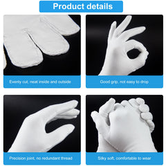 HMNYSOL sleep gloves moisturize at night for dry hands relief.
