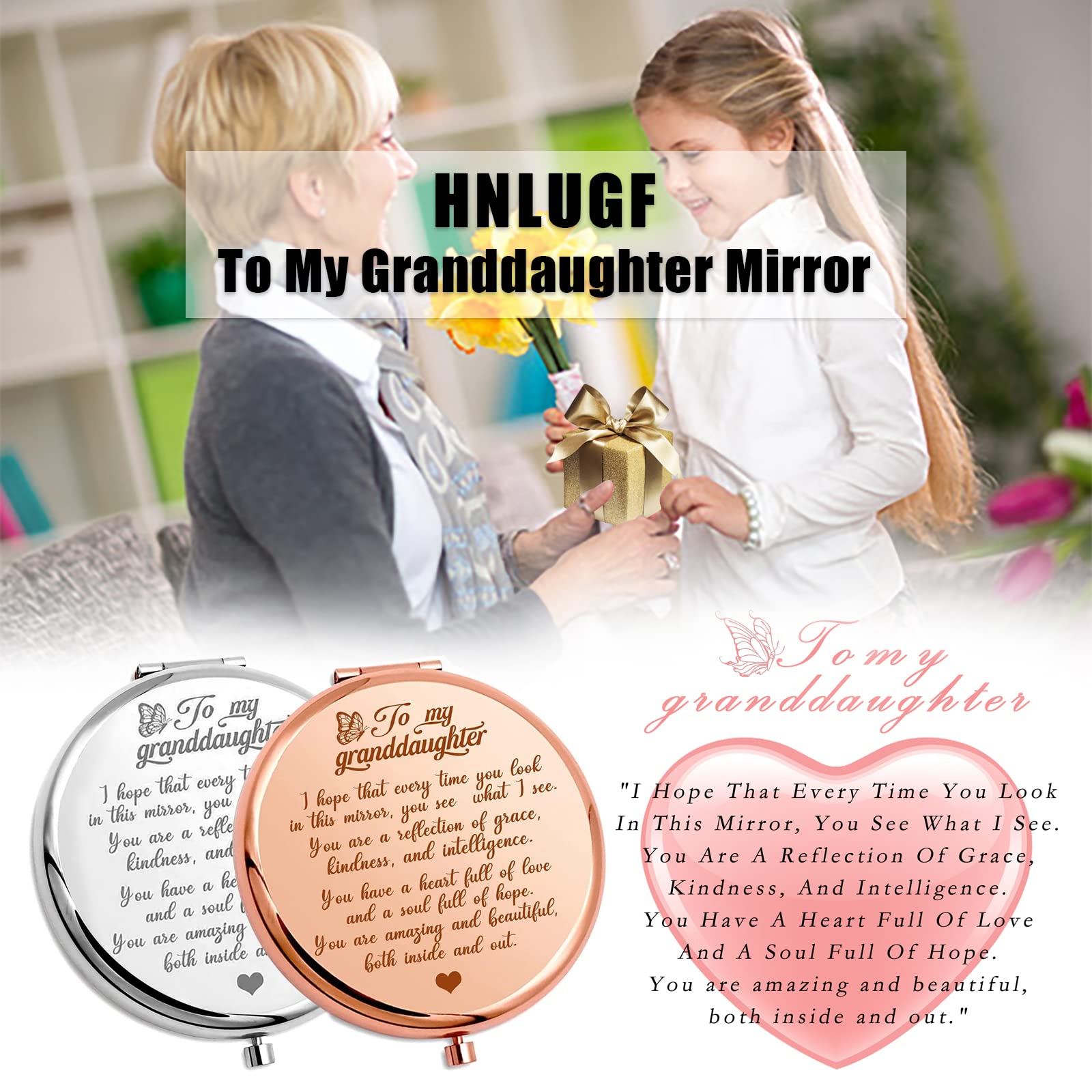 HNLUGF gift-ready compact may inspire confidence during daily routines.