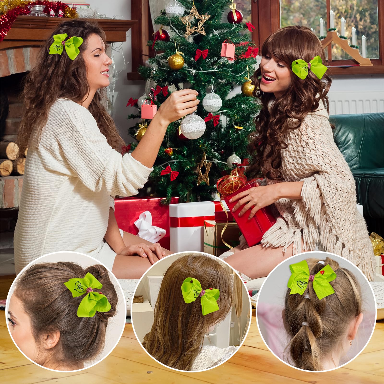 HNMEILI Perfect bow for holiday photoshoots and festive styling.