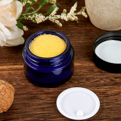 Hoa Kinh 25-pack blue round containers for organized storage.