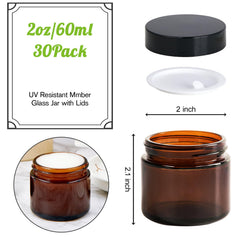 Hoa Kinh airtight glass jar cap ensures leak-proof storage for creams and essential oils.