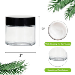 11 Hoa Kinh compact 2oz travel-friendly jar ideal for on-the-go cosmetics and samples.