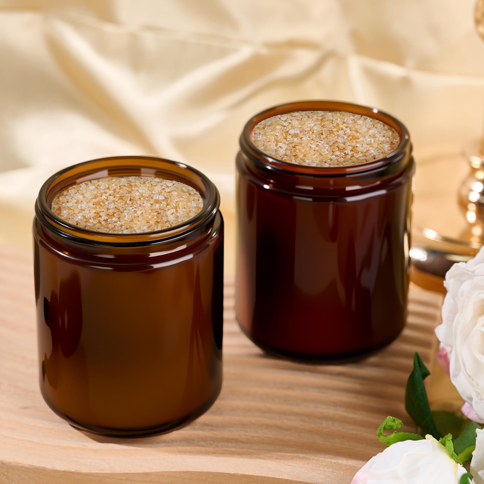 Hoa Kinh uv-protected amber jar demonstrates light-blocking capability for aromatics