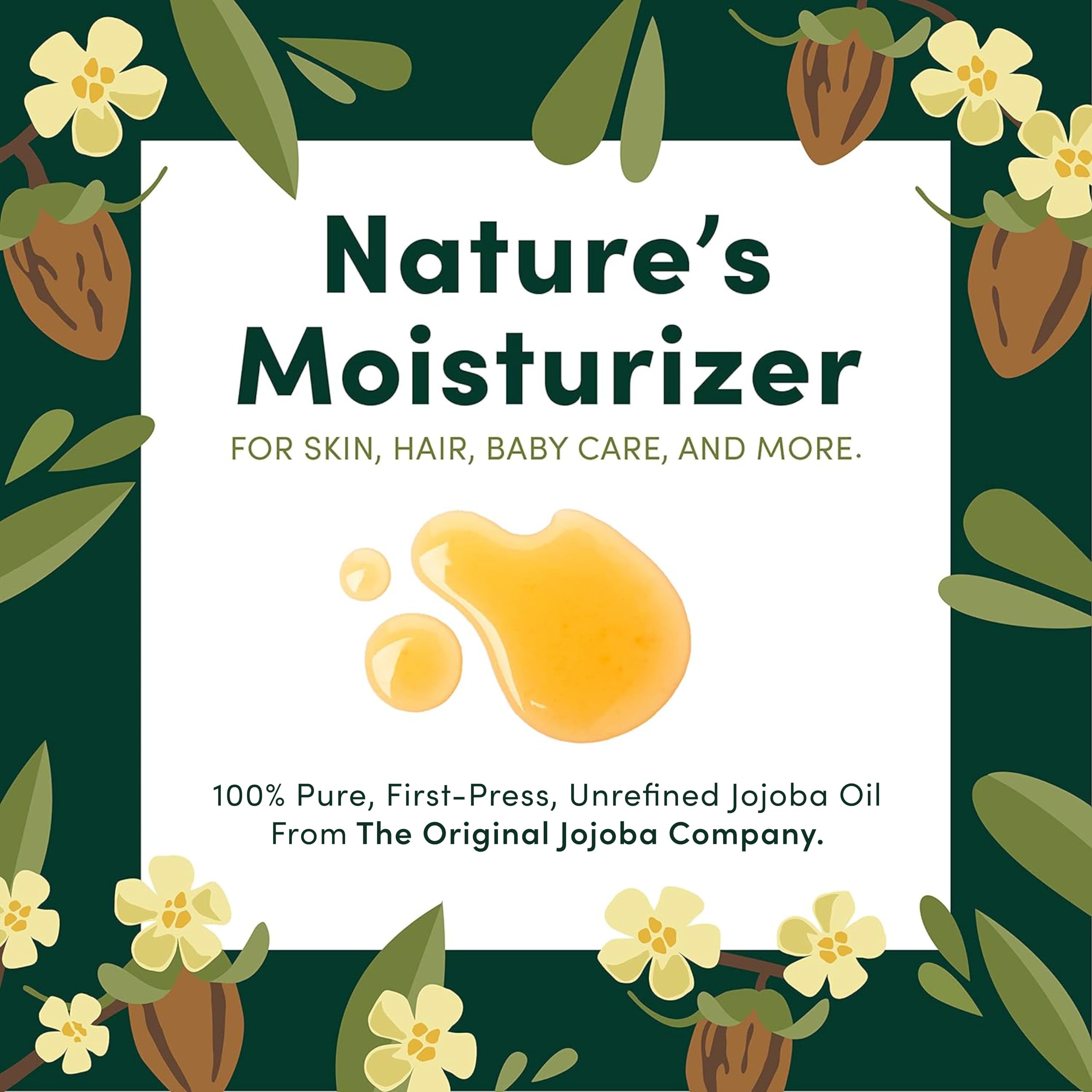 HobaCare bulk jojoba oil gallon packaging keeps your formulation shelves stocked and ready