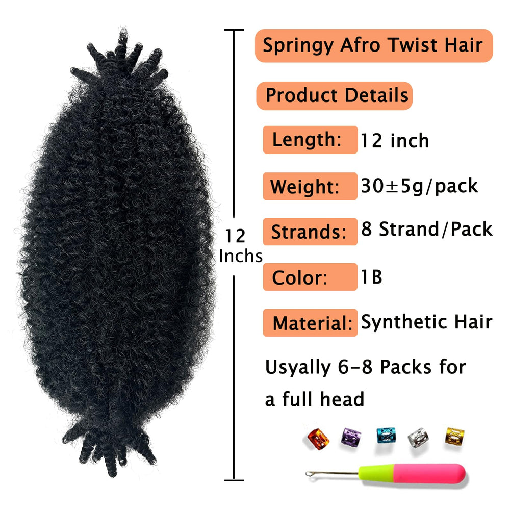 Textura suave y natural de Hodgeous Marley Twist Hair para uso diario.