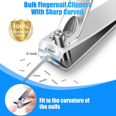 HOFASON ergonomic grip nail clippers designed for comfortable control.
