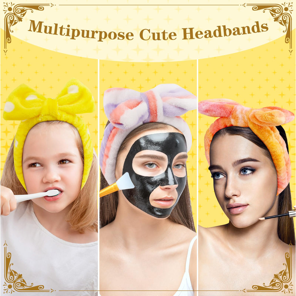 HOFASON spa headband suitable for makeup, yoga, and workouts with non-slip grip.