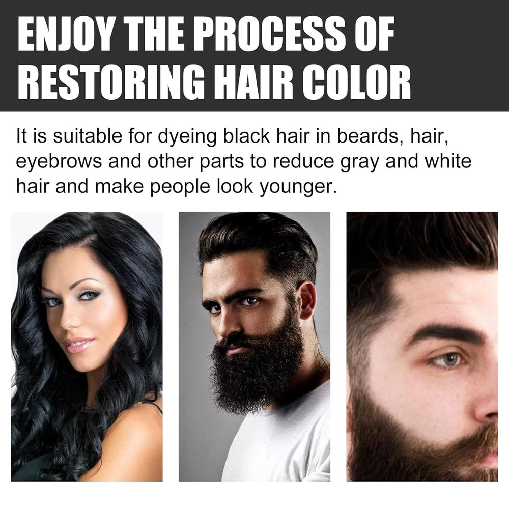 Hogitpe gray hair reverse bar can be used on beard and eyebrows for grooming
