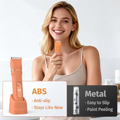 HOHOLE bikini trimmer body-underarm-bikini-heads enables smooth, painless grooming in sensitive zones.