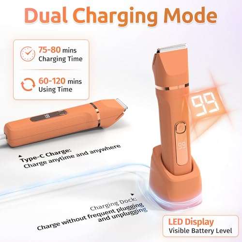HOHOLE bikini trimmer nose-face-head focuses precision for nose and facial hair.
