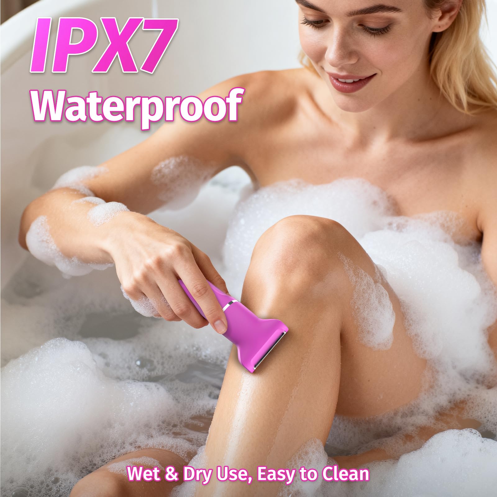 HOHOLE underarm trimmer for gentle hair removal on sensitive skin