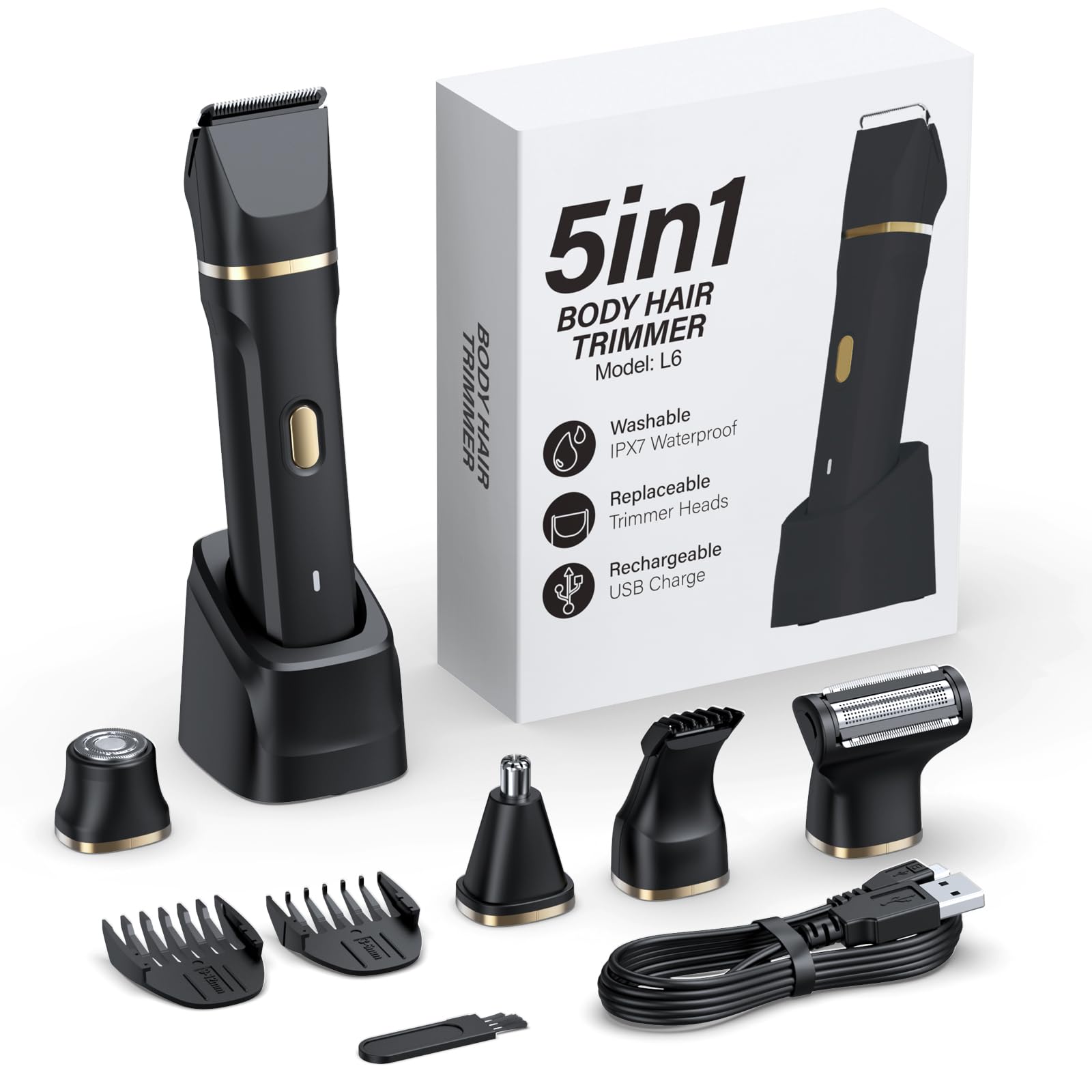 HOHOLE bikini trimmer travel case for on-the-go grooming