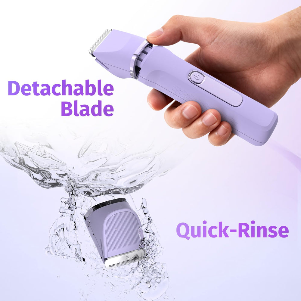 HOHOLE bikini trimmer travel compact design fits neatly in bags