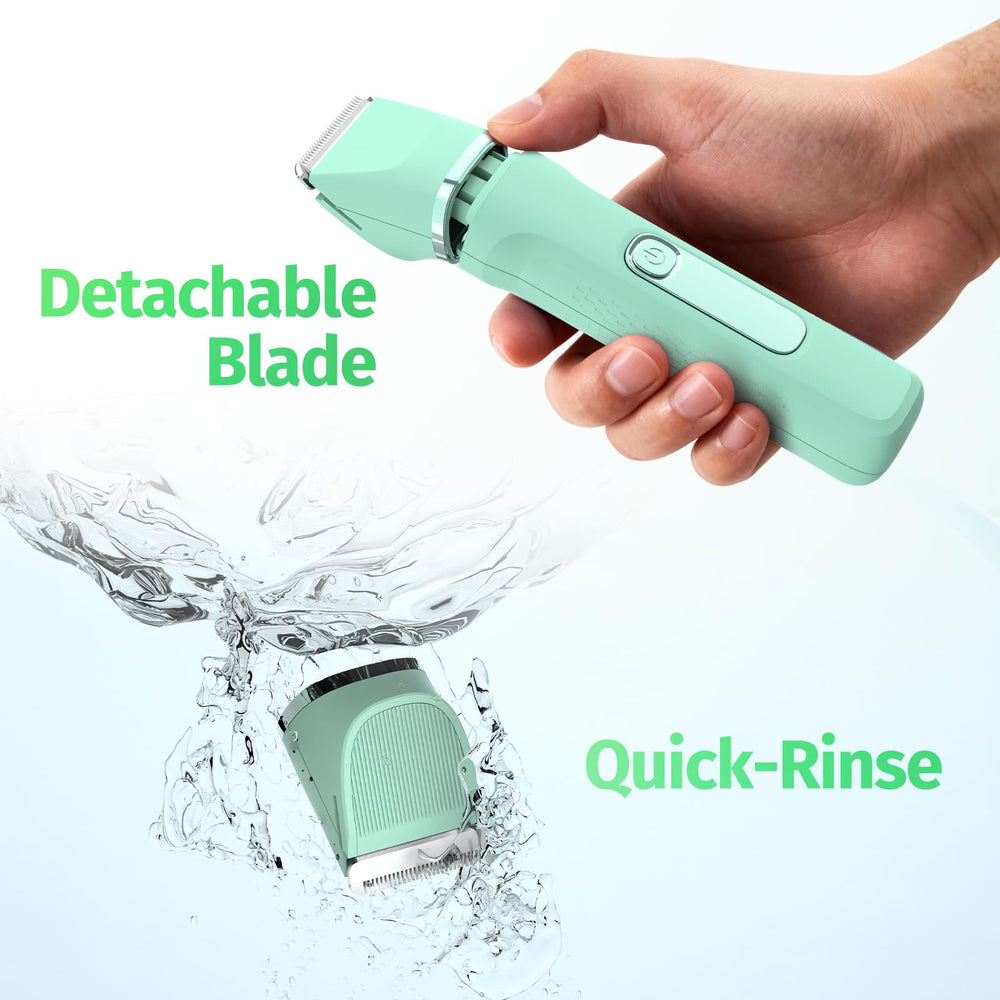 HOHOLE underarms head provides gentle hair removal for soft skin