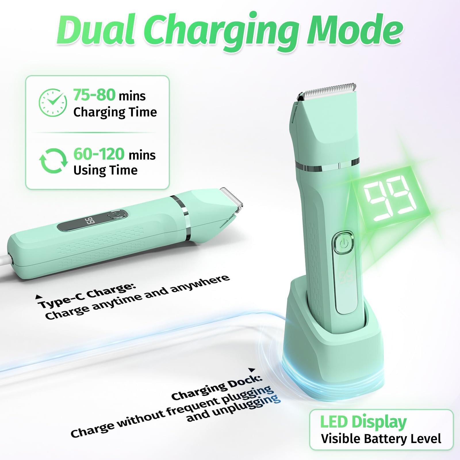 HOHOLE USB dock charging keeps power ready and travel-friendly