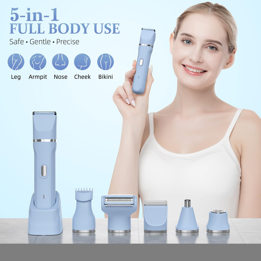 HOHOLE ceramic blades deliver gentle, skin-friendly trimming for sensitive areas