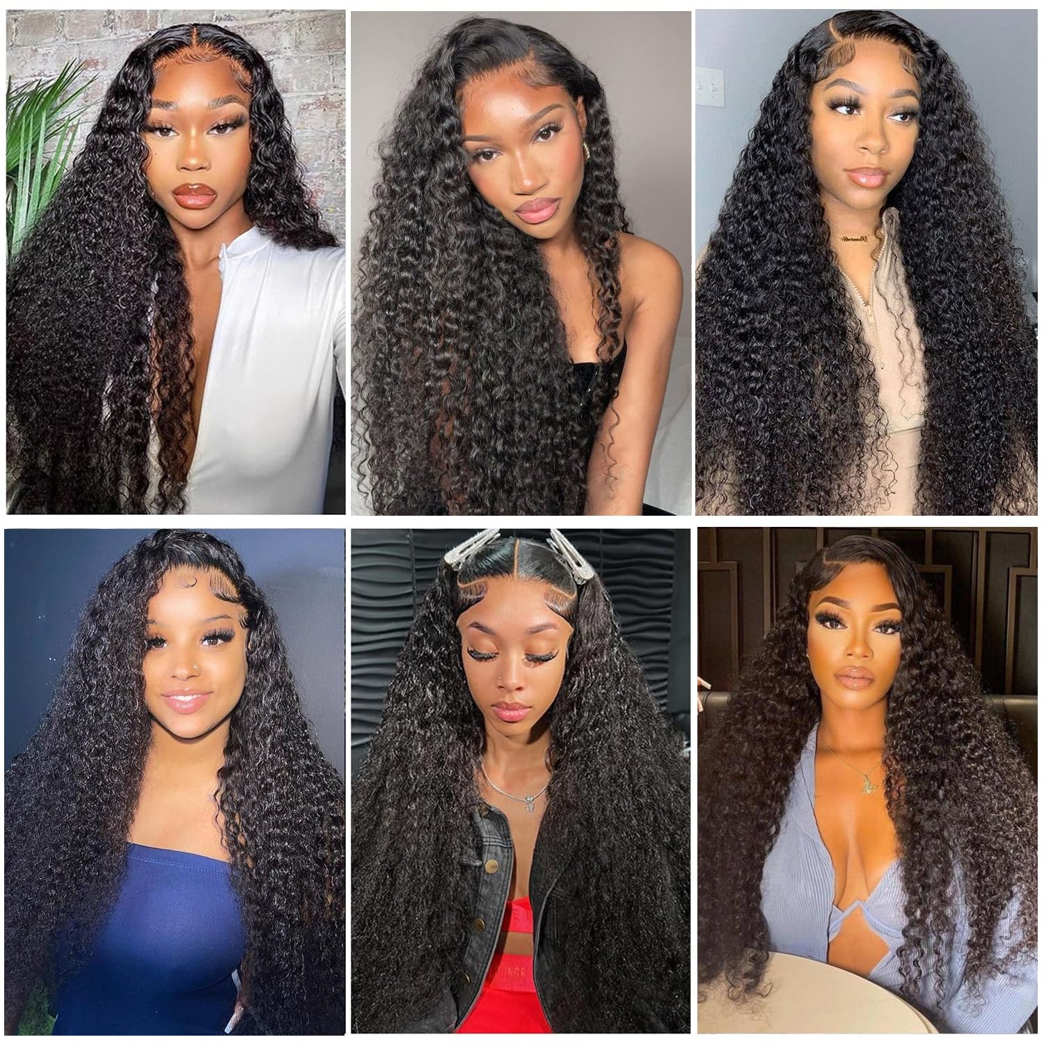 Hoiloxa deep-wave styling view demonstrates versatile texture that holds curl well.