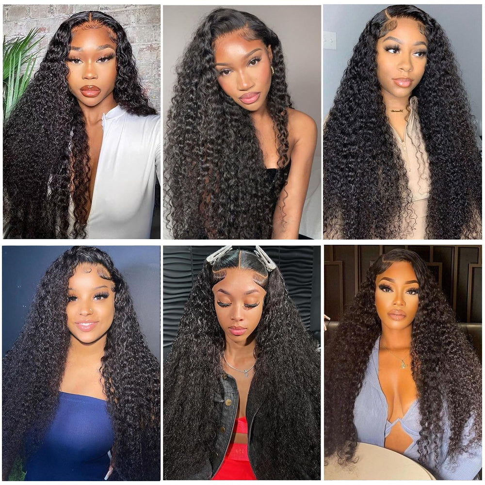 Hoiloxa deep-wave styling view demonstrates versatile texture that holds curl well.