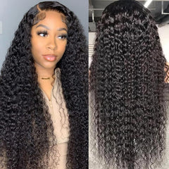 Hoiloxa Brazilian virgin 24-inch 5x5 closure length-drape highlights full body waves.