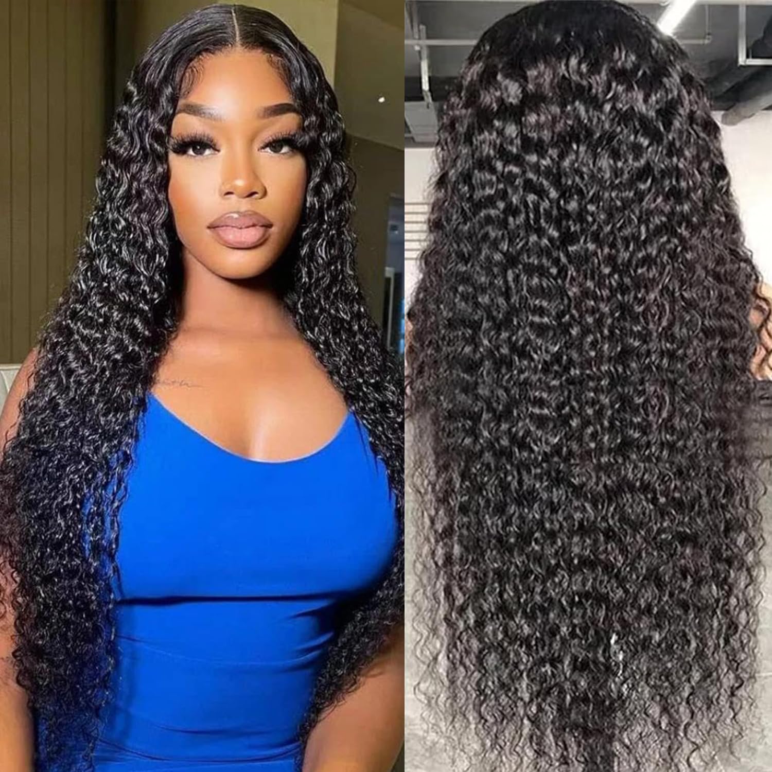 Hoiloxa wedding-ready wig image emphasizes elegant look for parties and celebrations.