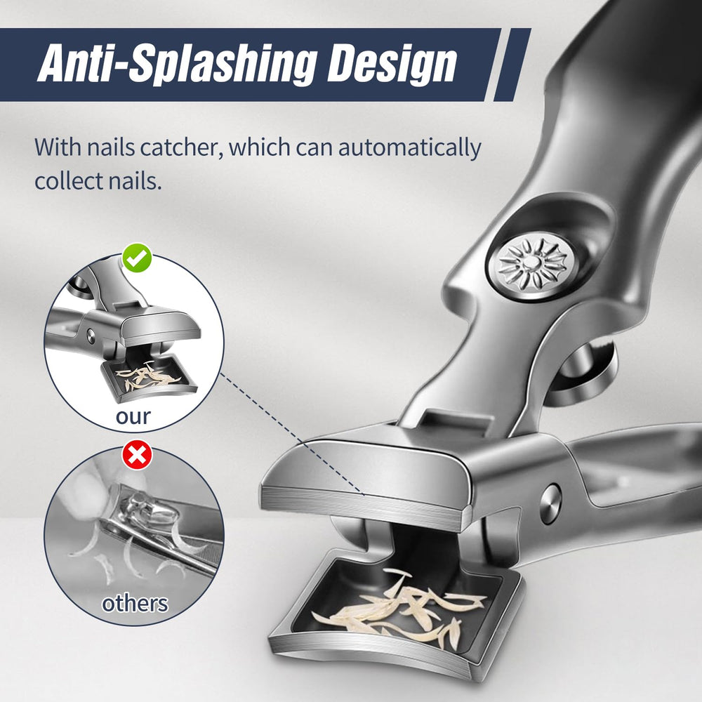 Hoiuter wide-opening nail clippers designed to trim thick nails with ease