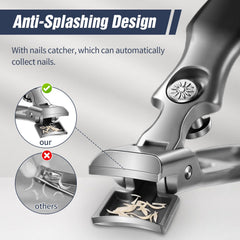 Hoiuter wide-opening nail clippers designed to trim thick nails with ease